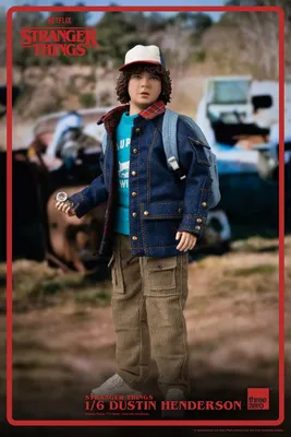 Zdjęcie produktu dla Figurka akcji Stranger Things 1/6 Dustin Henderson 23 cm