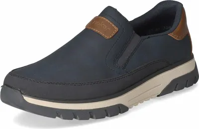 Zdjęcie produktu dla Rieker męskie buty wsuwane niebieski casual, rozmiar buta:42 EU