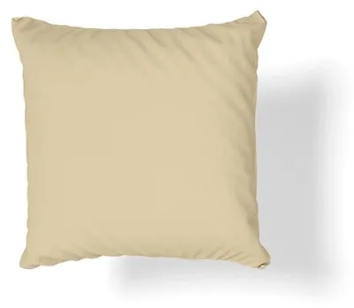 Produktbild von Kissenbezug 100% Baumwolle, Baumwollsatin, zum Schlafen, 40x40cm Beige