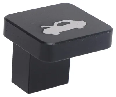 Image de Levier de déverrouillage du capot, fabriqué en aluminium. Poignée de déverrouillage du capot moteur, interrupteur de verrouillage du capot pour Civic, CR-V, Element