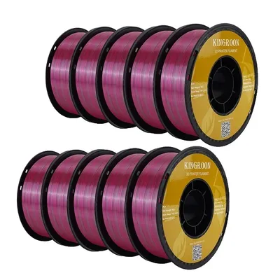 Obrázek produktu pro filament pro 3D tiskárny, Tri-Color Silk PLA, průměr 175 mm, speciální barva, zlatá zelená růžová červená