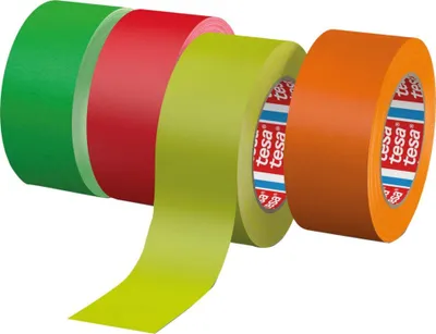 Productafbeelding van tesa 04671-00054-10 Tesaband Neongelb, 25mx25mm