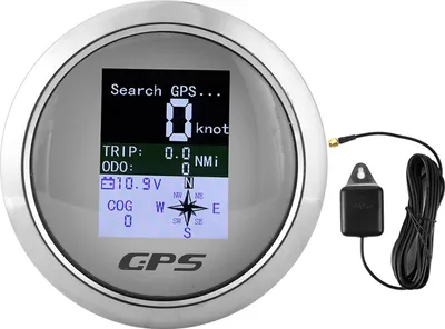 Produktbild von 85 -mm -Tachometer GPS -Auto -Bootsingenieur Edelstahlabdichtung Digitale Messgeräte Cadran Blanc