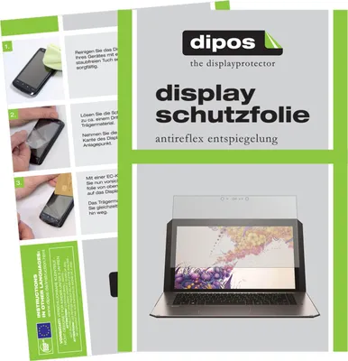 Produktbild von 2x Schutzfolie für HP zBook x2 matt Displayschutzfolie Folie Display Schutz dipos
