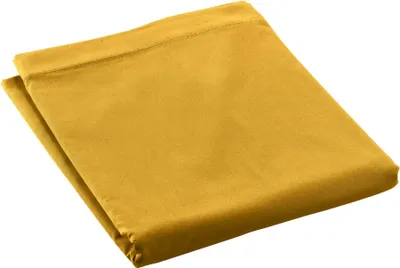 Image de Drap plat en percale de coton Terracotta