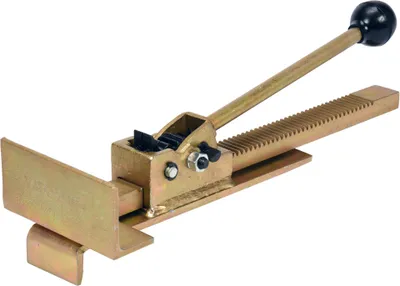 Image de Outil de serrage à cliquet pour lames de parquet et panneaux, 420 mm