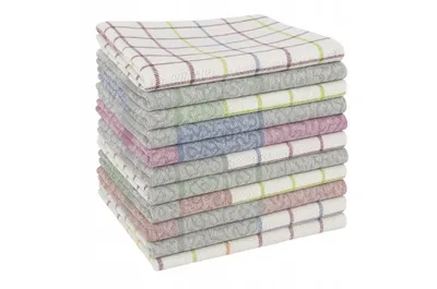 Produktbild von Küchentücher 18er Set 100% Baumwolle 70x50 cm – Geschirrtücher für Gastronomie