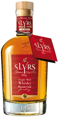 Produktbild von Slyrs Bavarian Single Malt Whisky | Marsala Cask Finishing | 0,35l. Flasche