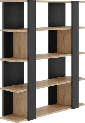 Obrázek produktu pro Knihovna Houseland Tita dub přírodní/černá