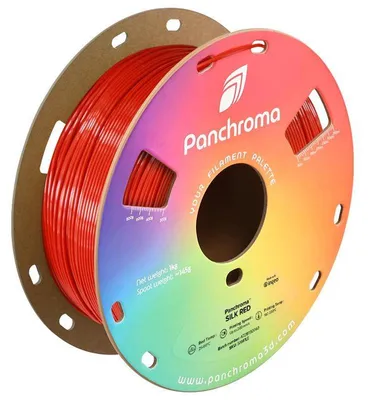 Produktbild von Polymaker CA3015 - Filament Panchroma PLA Silk Red 1.75 mm 1 kg