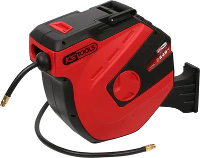 Image de KS Tools Enrouleur de tuyau d'air comprimé, d 13mm x 15m