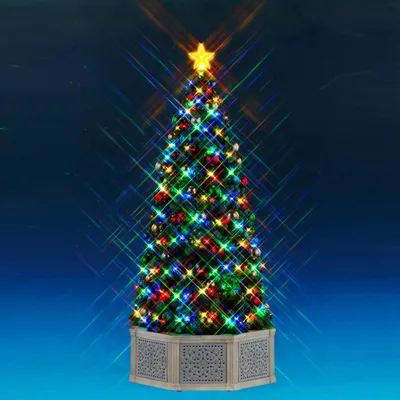 Productafbeelding van Have A Blue (tooth) Christmas (tree) 22x24x46 cm Kerstdorp LEMAX