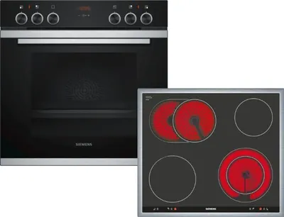 Produktbild von Siemens iQ300 EQ211KB00 Elektro-Herdsets - Edelstahl