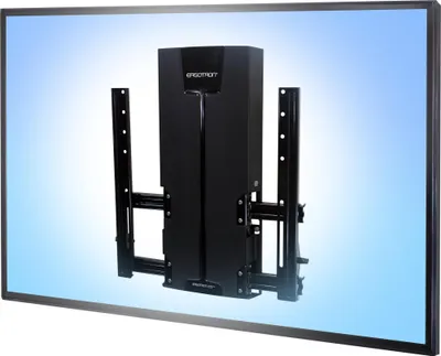 Obrázok produktu pre Ergotron 61-128-085, 31,8 kg, 116,8 cm (46"), 160 cm (63"), Nastavenie výšky, Čierna