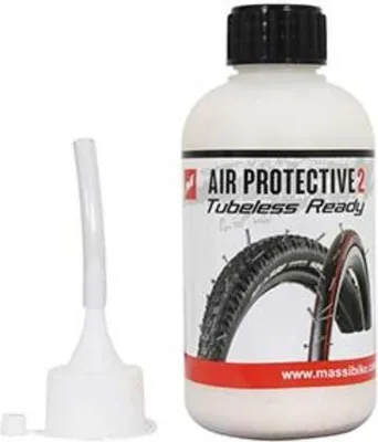 Image de Massi Air Protective 2 - Produit anti-crevaison pour pneus tubeless, blanc, 250 ml