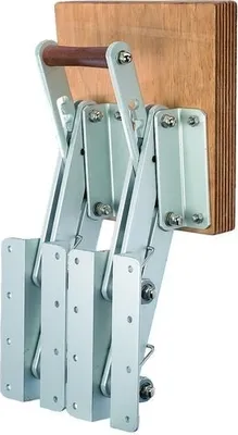 Produktbild von allpa Aluminium Klapbare Aussenbordmotorhalterung (max. 50kg) (mit stabilem Doppelrahmen)