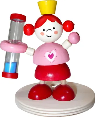 Produktbild von Hess-Holzspielzeug Zahnputzuhr Prinzessin