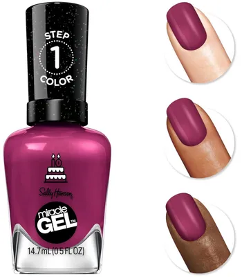 Produktbild von Sally Hansen Miracle Gel Nagellack ohne UV-Lampe, Farbe: Brewberry 533