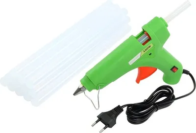 Zdjęcie produktu dla Pistolet do kleju na gorąco 100W + 12 wkładów