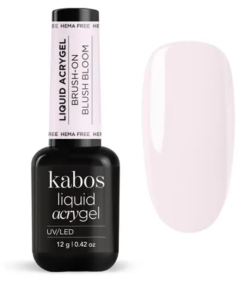 Produktbild von Kabos Liquid Acrygel Brush-On UV/LED Blush Bloom 12g | Acrylgel für Nägel