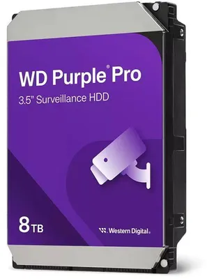 Obrázek produktu pro Interní pevný disk Western Digital WD Purple Pro, 8 TB, 3,5", 7200 ot./min