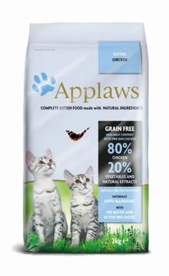 Zdjęcie produktu dla Applaws 5060122491396, Kocięta, Każda rasa, Kurczak, 7,5 kg