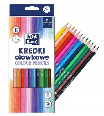 Obrázok produktu pre Pastelky Oxford 12 farieb