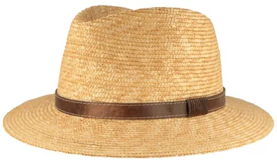 Trachten Borten Hut aus Stroh von Hut-Breiter in beige