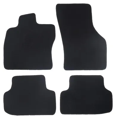 Imagen del producto de Juego de alfombrillas para coche, compatible con Opel Astra F, modelo 51-59, color negro