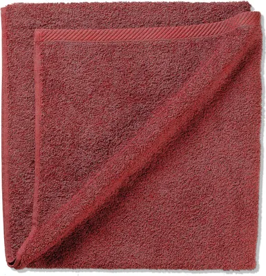 Immagine prodotto di Asciugamano da bagno 2 pezzi LADESSA 100% cotone 500g/m2 70 x 140 cm rosso