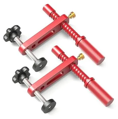 Produktbild von Omgoods - 2 Stück Werkbankklemmen für die Holzbearbeitung - 20 mm