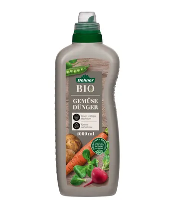 Produktbild von Bio Gemüsedünger, hochwertiger Flüssigdünger, Dünger für Gemüse, organischer NK-Dünger, ökologisch wertvoll, 1 l, für ca. 150 l
