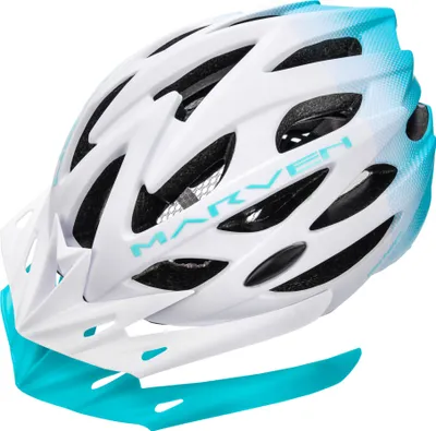 Kask rowerowy Meteor Marven 2 S 52-56 cm biały/niebieski