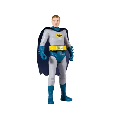Produktbild von McFarlane Toys DC Retro Actionfigur Batman 66 Batman Unmasked 15 cm MCF15034