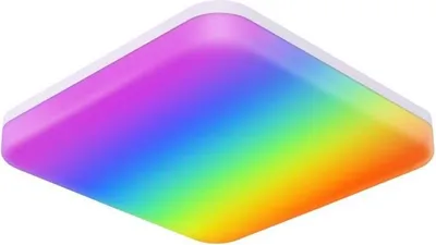 Image de Plafonnier LED intellig., WLAN, Matter, RVBB, comm. voc./appl., régl.