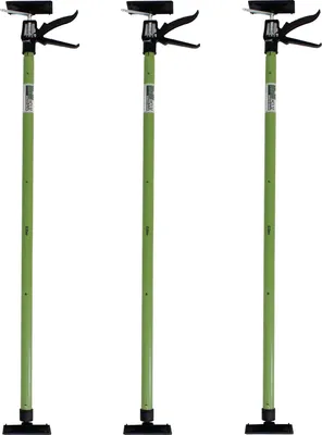 Produktbild von 3 x Einhandstütze Montagestütze Deckenstütze Teleskopstütze bis 290cm