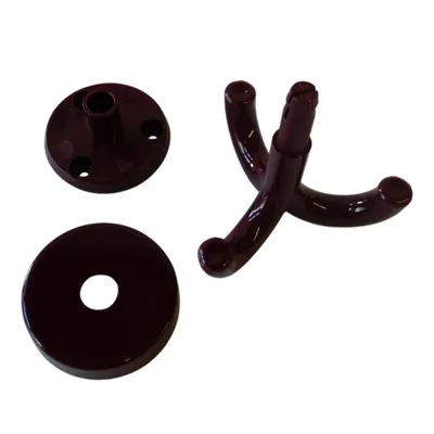 Immagine prodotto di 10 ganci da soffitto, a 3 pieghe, bordeaux