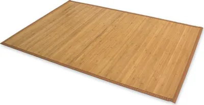 Produktbild von Homestyle4u Bambusmatte Braun 60x300 cm Bambusteppich rutschfest Läufer