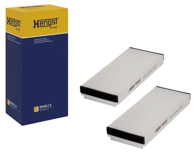 Produktbild von Innenraumfilter Pollenfilter 39 mm HENGST FILTER für u.a. MERCEDES-BENZ E-KLASSE