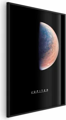 Immagine prodotto di Poster Jupiter 29,7x42 cm con cornice nera senza margini