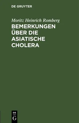 Produktbild von Bemerkungen über die asiatische Cholera