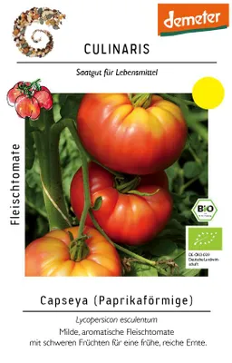 Produktbild von Fleischtomate Paprikaförmig |  Fleischtomatensamen von Culinaris