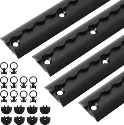 Image de 4 sangles d'aviation, boucle de transport, pour l'arrimage de marchandises, sangles