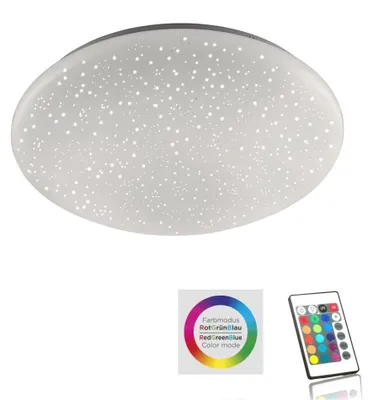Immagine prodotto di Lampada da soffitto a LED bianca, effetto stella, D 39 cm