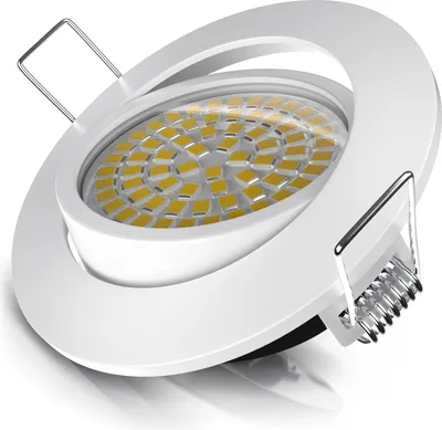 Produktbild von Brandson LED Einbaustrahler schwenkbar Warmweiß 3000K Deckenspot / Deckenstrahler 5W - 320 Lumen