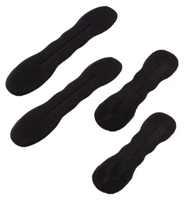 Produktbild von 4-teiliges Set Haarknotenformer, einfarbig, praktischer Haarschmuck, Haarknotenformer für den täglichen Gebrauch