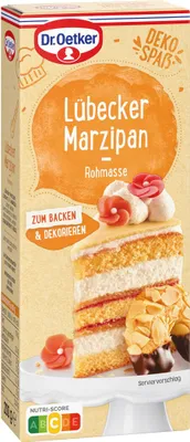 Immagine prodotto di Dr Oetker Lübecker Marzapane pasta cruda per decorazioni IGP 200g