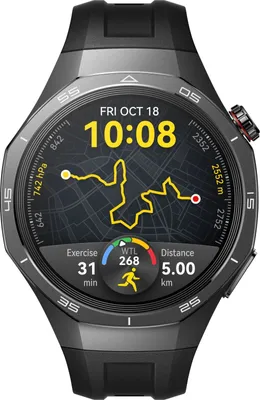 Zdjęcie produktu dla Huawei WATCH GT 5 Pro 46 mm | Smartwatch | GPS (satelitarny) | AMOLED | 1,43 cala | Czarny