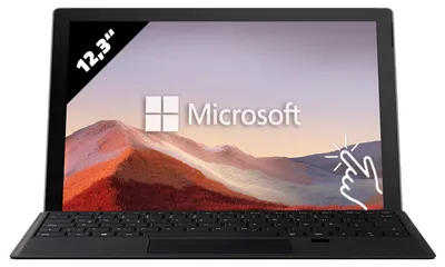 Produktbild von Microsoft Surface Pro 7 12,3 Zoll Notebook i7 10.Gen 16GB 250GB SSD Win11P