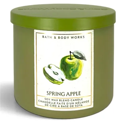 Obrázok produktu pre Bath & Body Works 3-knôtová vonná sviečka SPRING APPLE 411 g